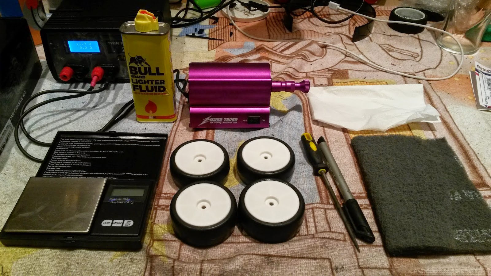 1/10 Onroad Tyre Preparation for that winning edge! The RC Racer